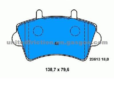 INTERSTAR Bus (X70) BRAKE PAD GDB1442/LP1746