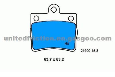 MERCEDES-BENZ C230 1997-1998 BRAKE PAD MD739/ 002 420 51 20