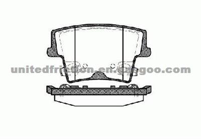 CHRYSLER 300 2011 BRAKE PAD MD1057/5142560AA