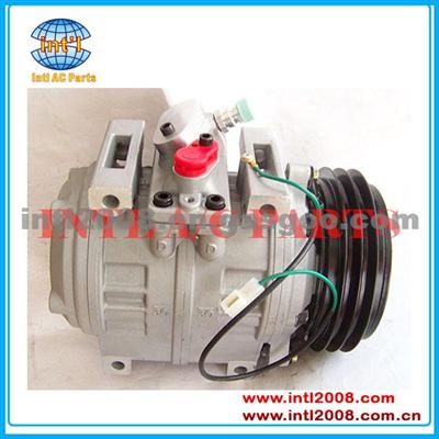 4472200394 4472201030 4472201310 2pk 24V 10PA30C Auto Compressor A/C For Toyota Coaster Mini Bus 2000-