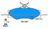 VOLKSWAGEN Brake Pad D338