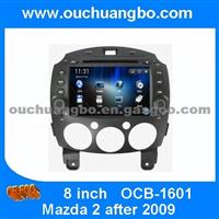 Ouchaungbo Car Kit Multimidia Para Carro DVD Radio For Mazda 2 (After 2009) GPS Navigation IPod USB TV