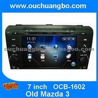 Ouchuangbo Auto GPS Navigation Radio Player For Old Mazda 3 DVD USB IPod Stereo Audio Player