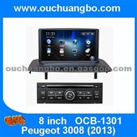 Ouchuangbo Auto DVD Head Unit Stereo System For Peugeot 3008 2013 GPS Navigation IPod USB TV RDS WSC