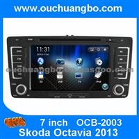 Ouchuangbo Auto DVD Multimedia Stereo Radio For Skoda Octavia 2013 GPS Navigation IPod USB TV System