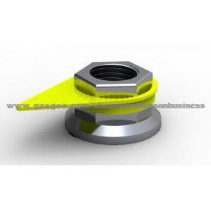 Fluorescent Yellow Loose Wheel Nut Indicator