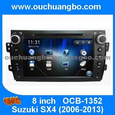 Ouchuangbo Auto DVD Stereo System Radio Player For Suzuki SX4 2006-2013 GPS Navigation IPod USB free Colombia map