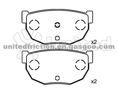 NISSAN Brake Pad D232