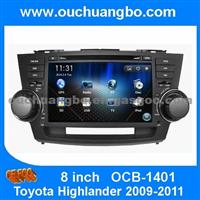 Ouchuangbo Car Audio DVD Multi Medya For Toyota Highlander 2009-2011 GPS Navigation IPod TV System