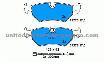 JAGUAR Brake Pad D517