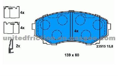 MAZDA Brake Pad D551