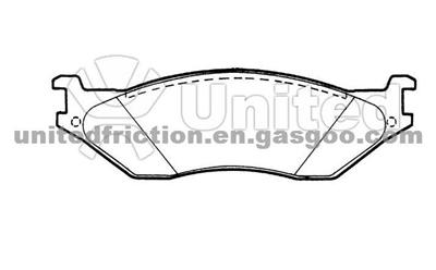 FORD Brake Pad D777