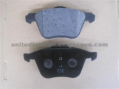 Non-Asbestos Semi/Low Metallic/Ceramic Brake Pad D979 FORD VOLVO