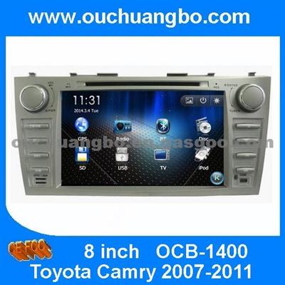 Ouchuangbo Car Multimedia Radio Kit For Toyota Camry 2007-2011 DVD Radio Automotivo USB TV SWC