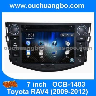 Ouchuangbo Car Radio DVD Player For Toyota RAV4 2009-2012 GPS Sat Nav Audio Stereo Player