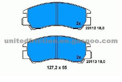 SUBARU Brake Pad D311