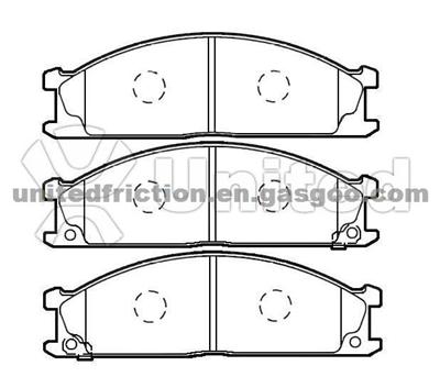 NISSAN,SUBARU Brake Pad D554