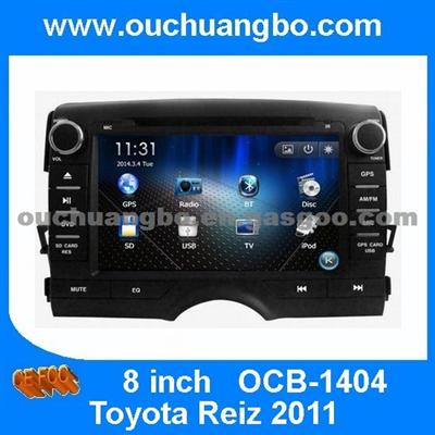 Ouchuangbo Car Radio DVD System For Toyota Reiz 2011 GPS Navigation Stereo Audio Player