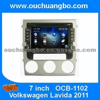 Ouchaungbo Car Multimedia DVD System For Volkswagen Lavida 2011 GPS Navi Analog TV IPod USB Audio Player