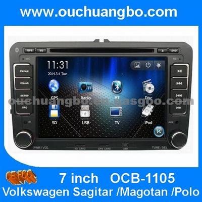 Ouchuangbo Auto DVD Radio HD Video For Volkswagen Sagitar /Magotan /Polo GPS Navigation IPod USB TV