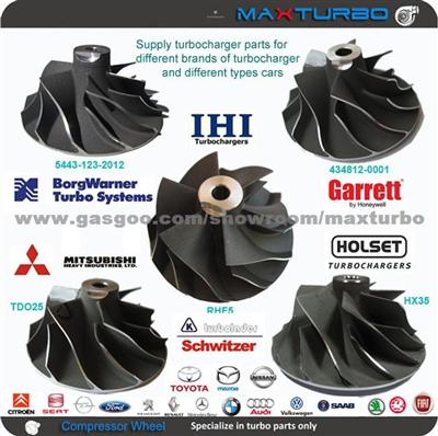 Compressor wheel TF035-3720 for MHI Turbocharger TF035