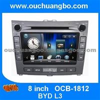 Ouchuangbo Car Radio Stereo DVD Player BYD L3 GPS Sat Navigation TV Bluetooth USB SWC