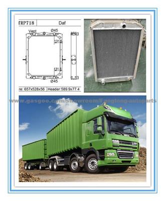 Super Quality Truck Parts Truck Radiator For DAF Trucks