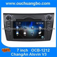 Ouchuangbo Auto Radio Stereo DVD System For ChangAn Alsvin V3 GPS Nav IPod USB TV SWC