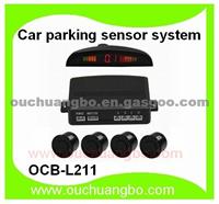 Ouchuangbo Car Parking Sensor System Digital Colored LED Display Dangerous And Costly Collisions