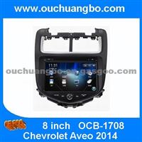 Ouchuangbo Auto Stereo DVD Radio For Chevrolet Aveo 2014 GPS Navigation IPod USB TV Multimedia System