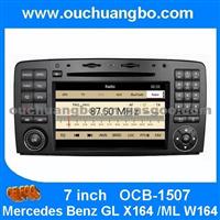 Ouchuangbo Car Stereo DVD System IPod USB For Mercedes Benz GL X164 /ML W164 GPS Navigation Radio Player