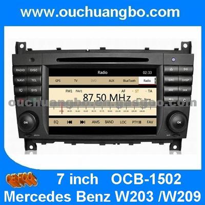 Ouchuangbo Auto Radio DVD System For Mercedes Benz W203 /W209 GPS Navigation Stereo TV Bluetooth