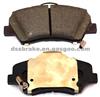 Auto Brake Parts Brake Pad D 1544