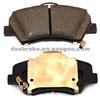 Auto Brake Parts Brake Pad D 1543 For Hyundai