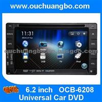 Ouchuangbo In Dash GPS Nav Audio Bluetooth TV For Car DVD Player OCB-6208