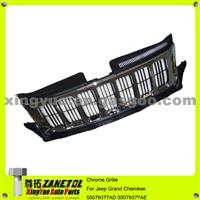 Car Auto Chrome Grille For Jeep Grand Cherokee 2011 2012 2013 2014 55079377AD 55079377AE