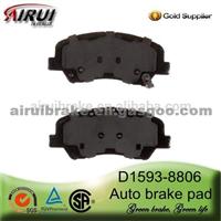 D1593-8806 Auto Brake Pad For Korean Cars Accent And Rio (OE:581011RA00)