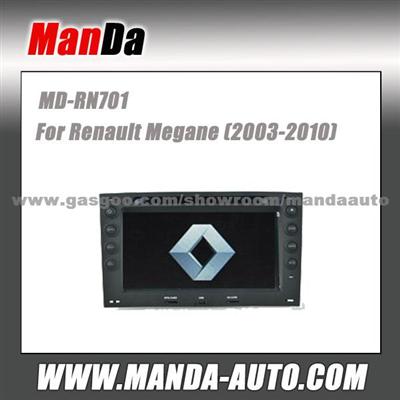 Manda Factory Car Radio For Renault Megane (2003-2010) In-Dash Sat Nav Auto Dvd Satellite Gps Usb Sd Slot MD-RN701