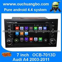 Ouchuangbo 7 Inch Pure Android 4.4 System For Audi A4 2003-2011 GPS Navigation DVD Audio 3G Wifi Cortex A9 Dual-Core