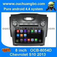 Ouchuangbo Car Stereo GPS Navigation Audio For Chevrolet S10 2013 DVD Radio Player Android 4.4 System 3G Wifi TV Bluetooth