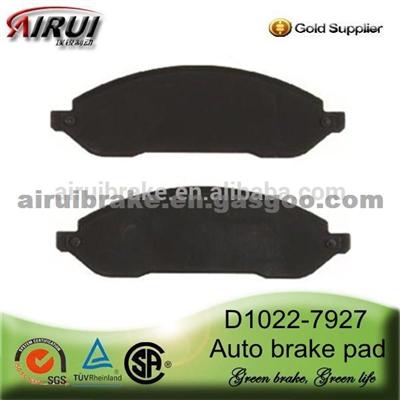 D1022-7927 Rear Brake Pad For Freestar/Monterey (OE:3F2Z-2001-SA)