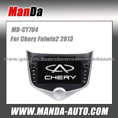 Manda 2 Din Car Dvd Gps For Chery Fulwin2 2013 Indash Sat Nav Touch Screen Dvd Satellite Radio