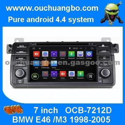 Ouchuangbo Car Multimedia Android 4.4 System For BMW E46 /M3 1998-2005 GPS Navigation DVD Audio 3G Wifi TV IPod