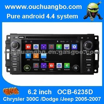 Ouchuangbo Car Navigation Multimedia Stereo Radio For Chrysler 300C /Dodge /Jeep 2005-2007 Android 4.4 3G Wifi TV Audio System