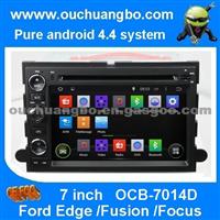 Ouchuangbo Auto Multimedia Stereo Android 4.4 System For Ford Edge /Fusion /Focus GPS Sat Navi 3G Wifi TV