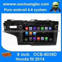 Ouchuangbo Car Navigation Stereo System For Honda Fit 2014 GPS Navigation Radio Player 3G Wifi USB IPod Android 4.4