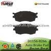 D1156-8266 Front Auto Brake Pad For Hyundai, Kia (OE:58101-1GA00)