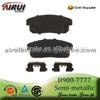 D900-7777 Rear Brake Pad For 2001 Infiniti G20 (44060-AU090)