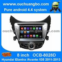 Ouchuangbo Car Navigation DVD System For Hyundai Elantra Avante I35 2011-2013 Android 4.4 GPS 3G Wifi Bluetooth TV Audio Radio Player