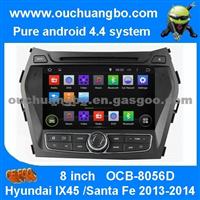 Ouchuangbo Car Stereo GPS System For Hyundai IX45 /Santa Fe 2013-2014 Android 4.4 3G Wifi Bluetooth TV Video